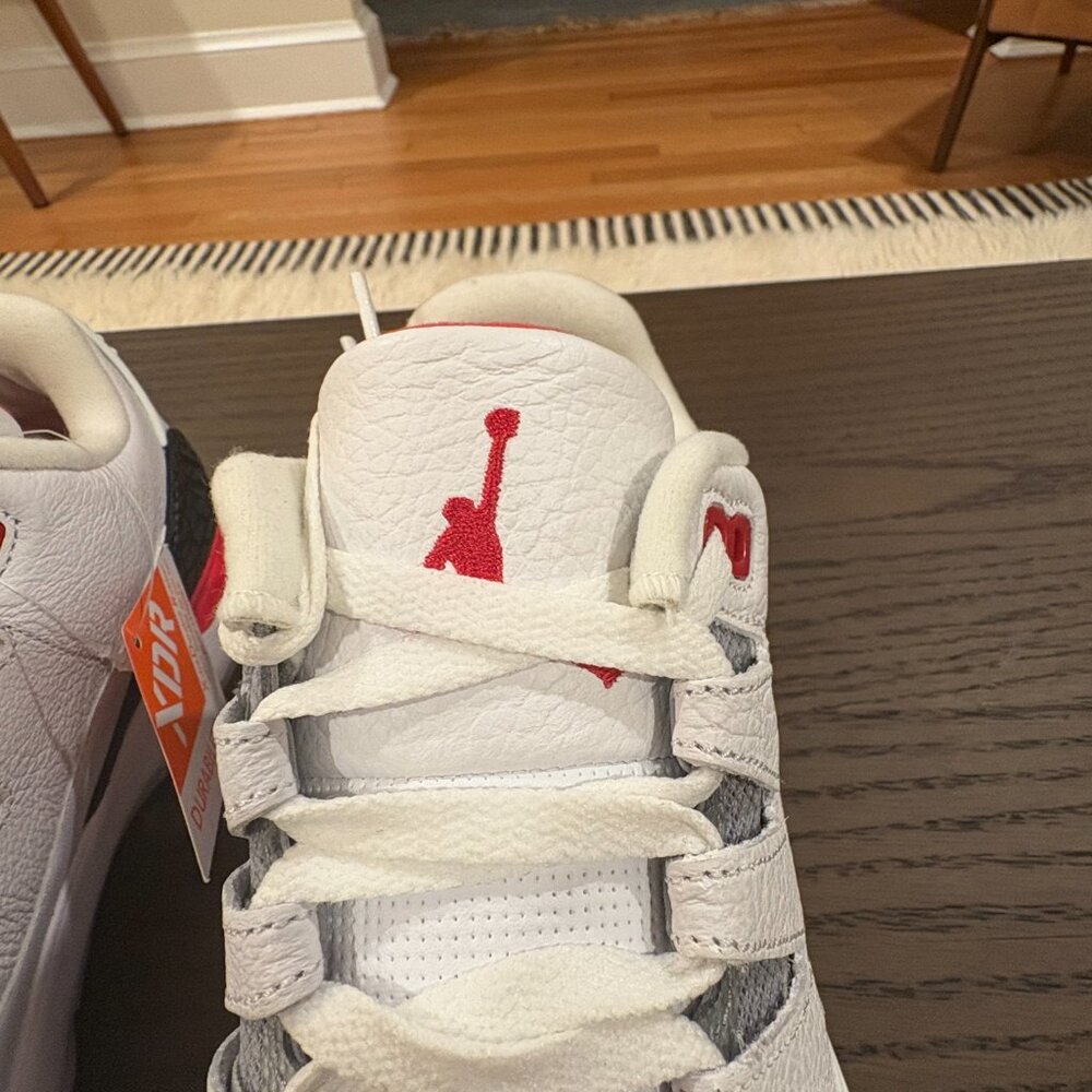 DEADSTOCK - Fire Red Nike Zoom Vapor AJ3 Men's Size: 10 (U.S. Open) - Picture 6 of 15
